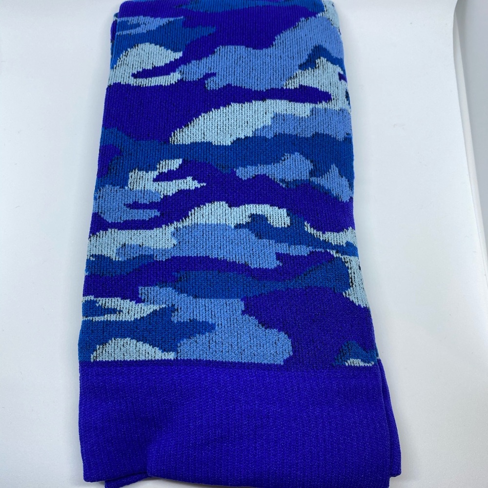 Blue Camo Compression Socks